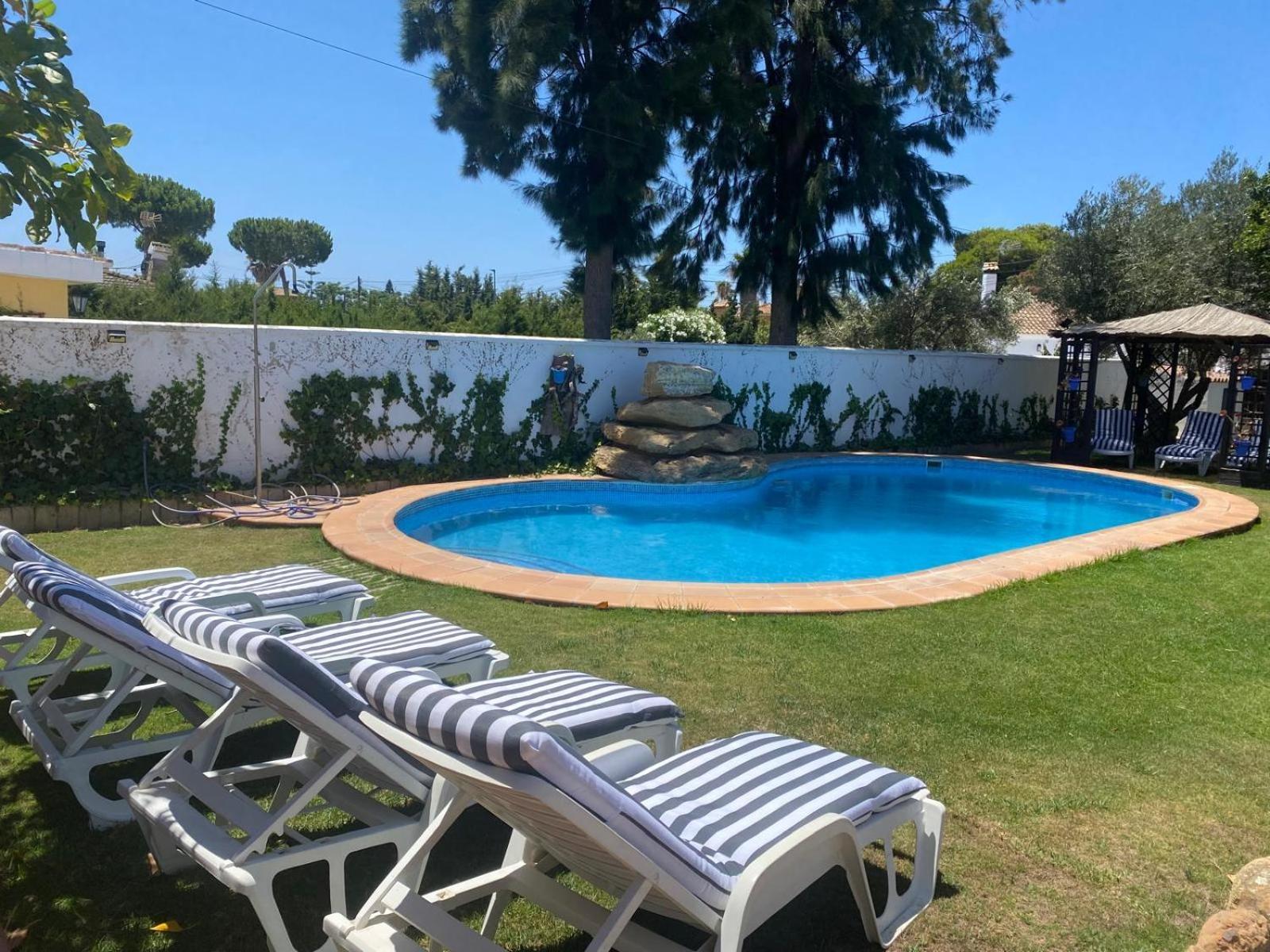 Gran Casa Con Piscina Privada By Chiclana Dreams Villa Chiclana de la Frontera Exteriör bild